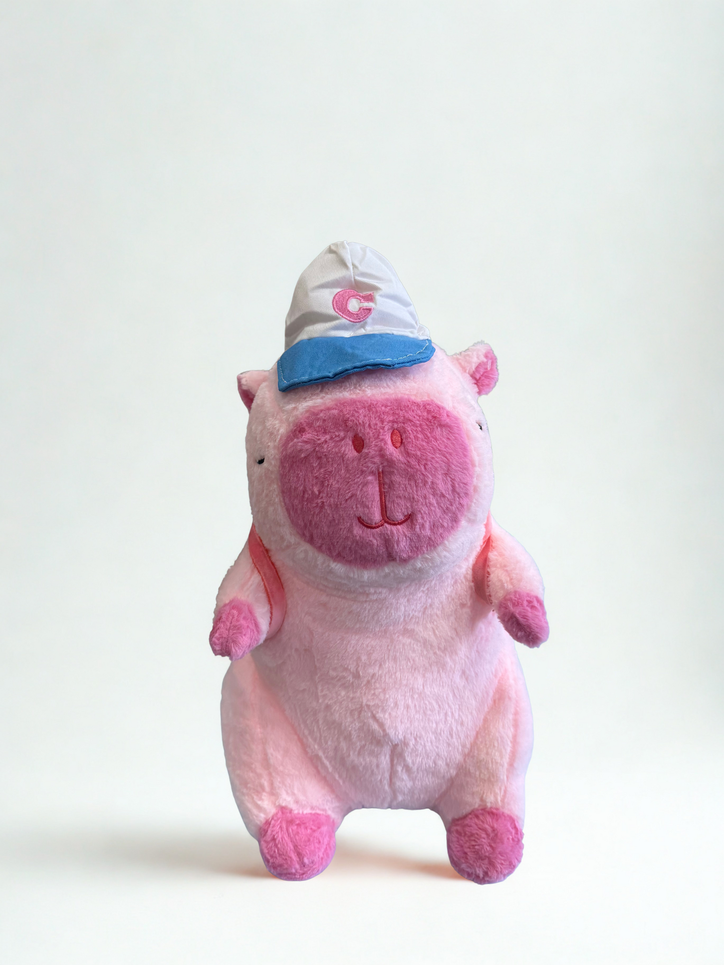 baseball capybara collector series plush toy – soft pink sports edition – kids gift