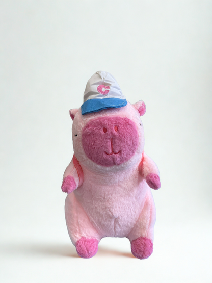 Baseball Capybara Collector Series Plush Toy – Soft Pink Sports Edition – Kids Gift