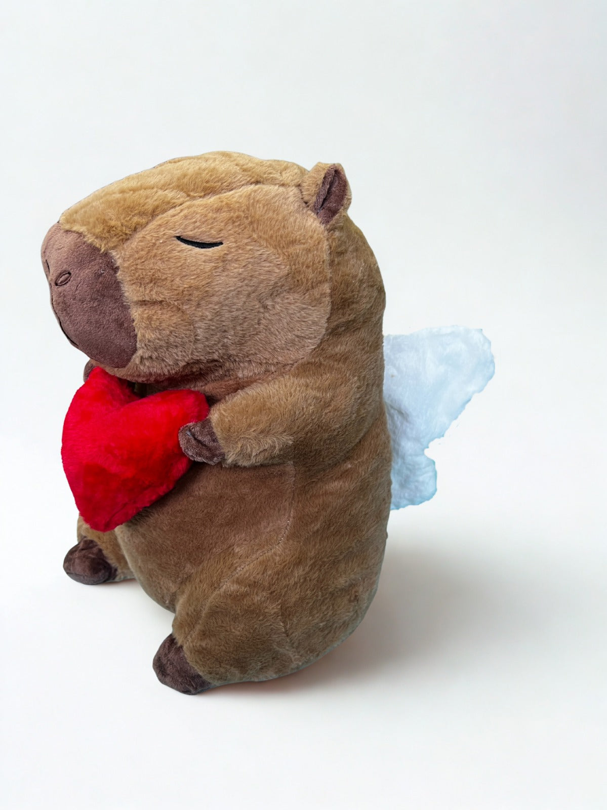 capybara collector series plush toy cupid love heart – cute soft gift for kids & adults