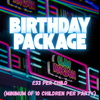 Birthday Party Packages