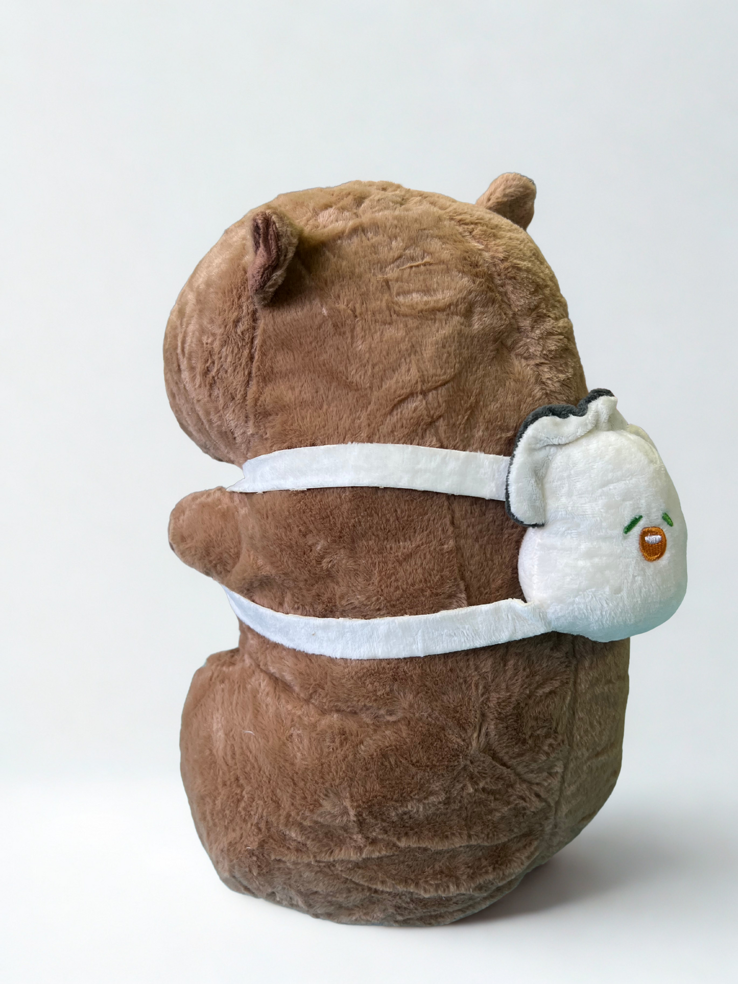 capybara collector series plush toy – cute kawaii soft dumpling backpack bag