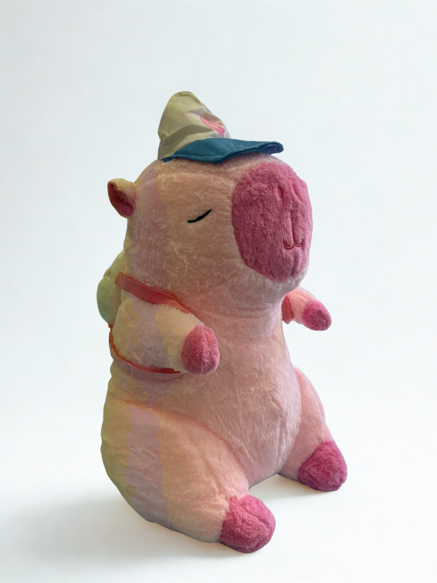 baseball capybara collector series plush toy – soft pink sports edition – kids gift